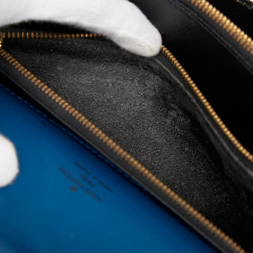 Louis Vuitton Epi Toledo Blue Leather Handbag