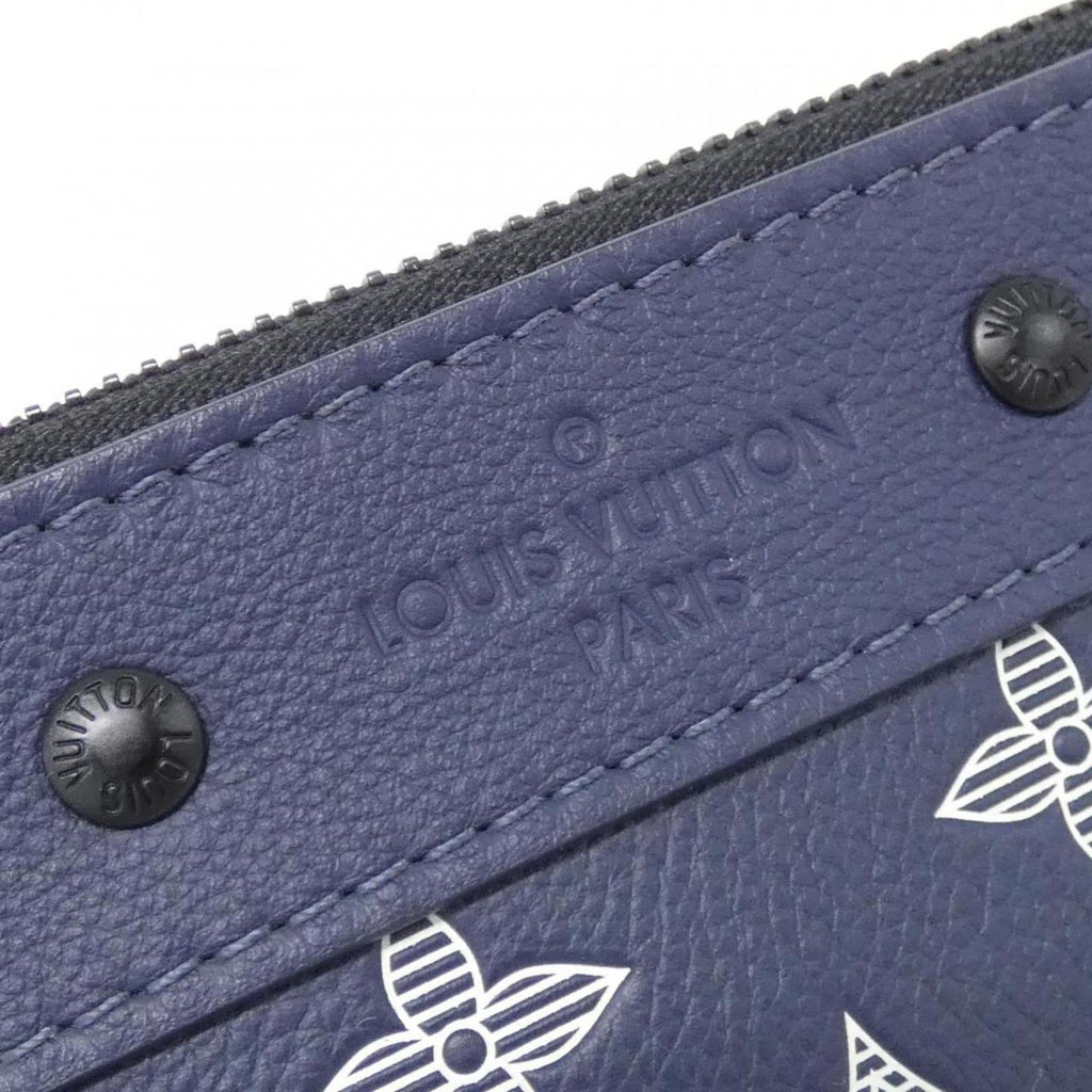 Louis Vuitton Navy Leather Handbag