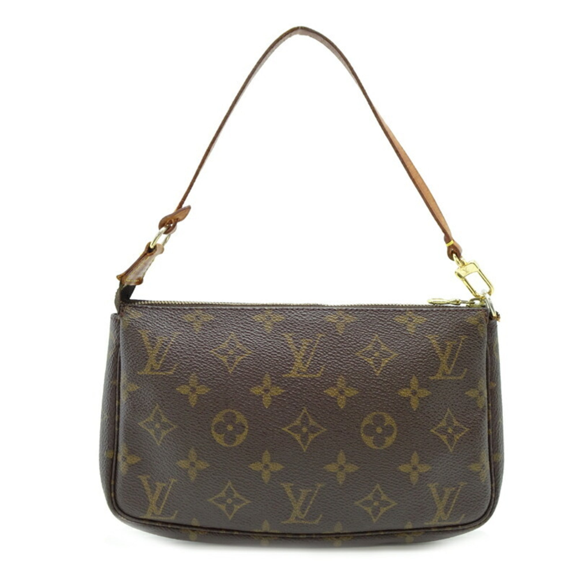 Louis Vuitton Brown Monogram Monogram Pochette Shoulder Bag