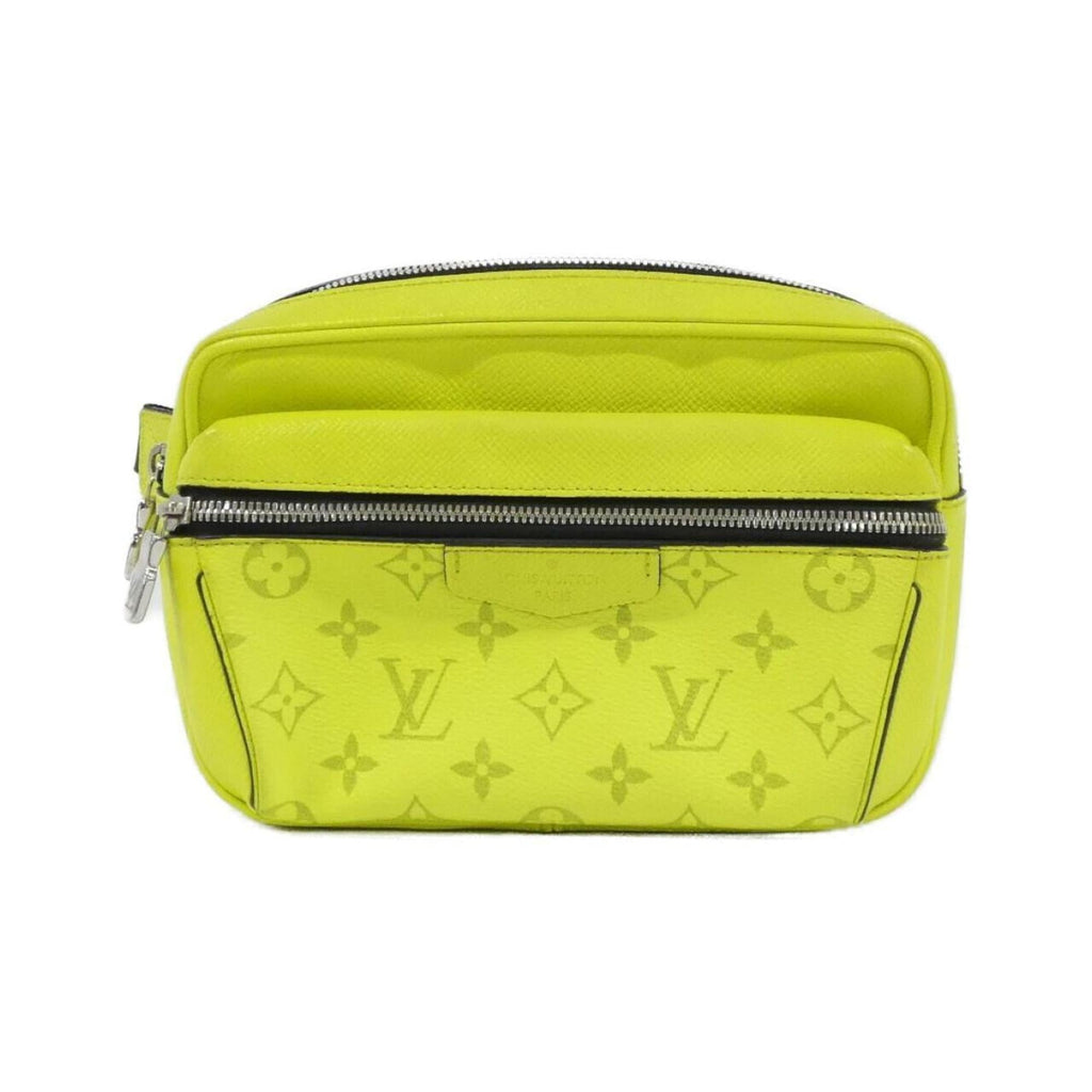 Louis Vuitton Jaune Yellow Coated Canvas Leather Shoulder Bag