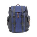Louis Vuitton Blue Leather Backpack