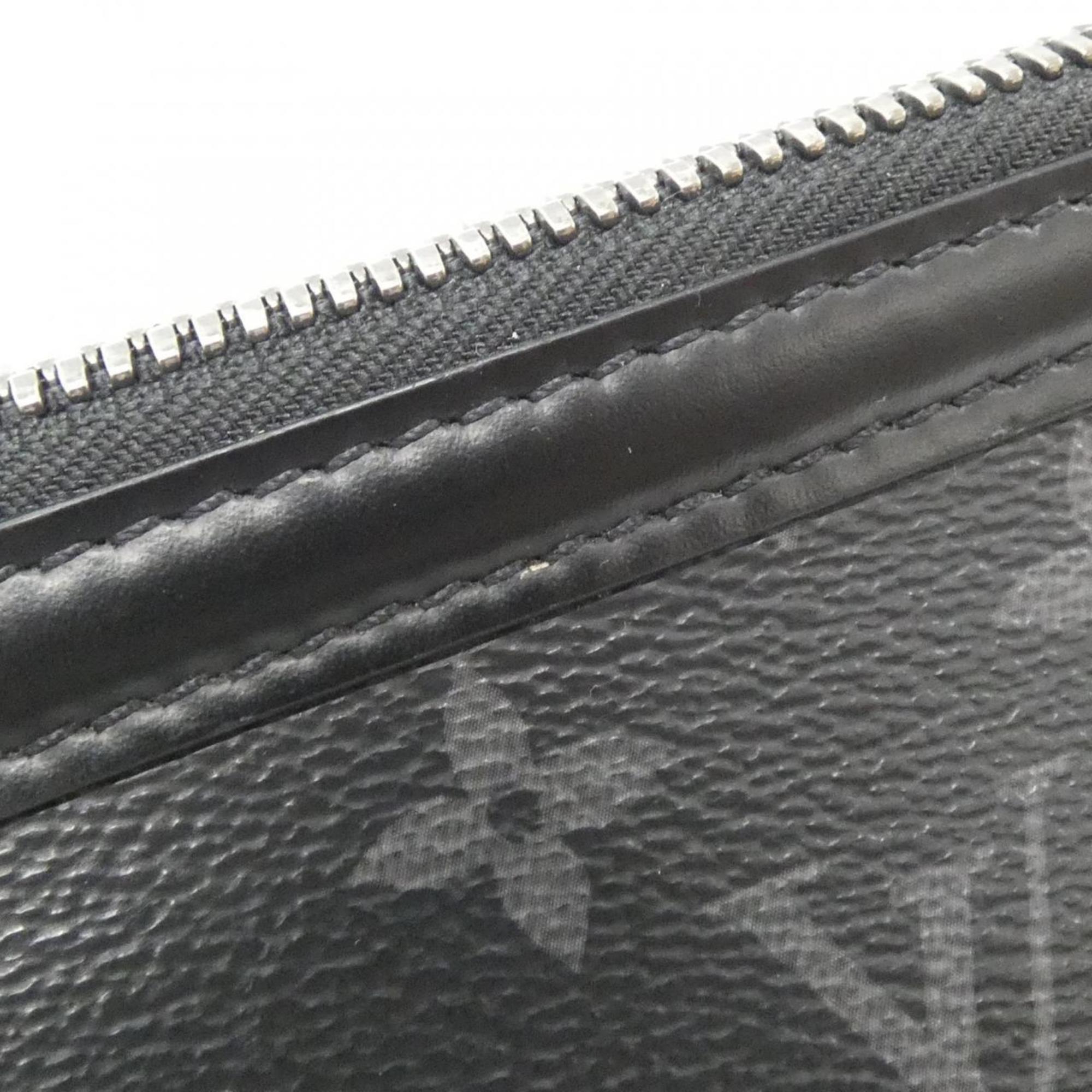 Louis Vuitton Monogram Eclipse Black Coated Canvas Shoulder Bag
