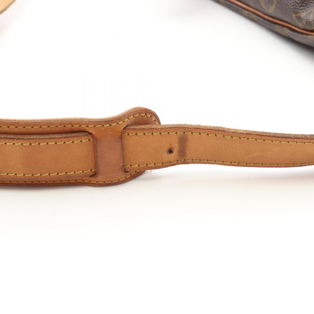 Louis Vuitton Brown Coated Canvas Pvc Leather Monogram Shoulder Bag