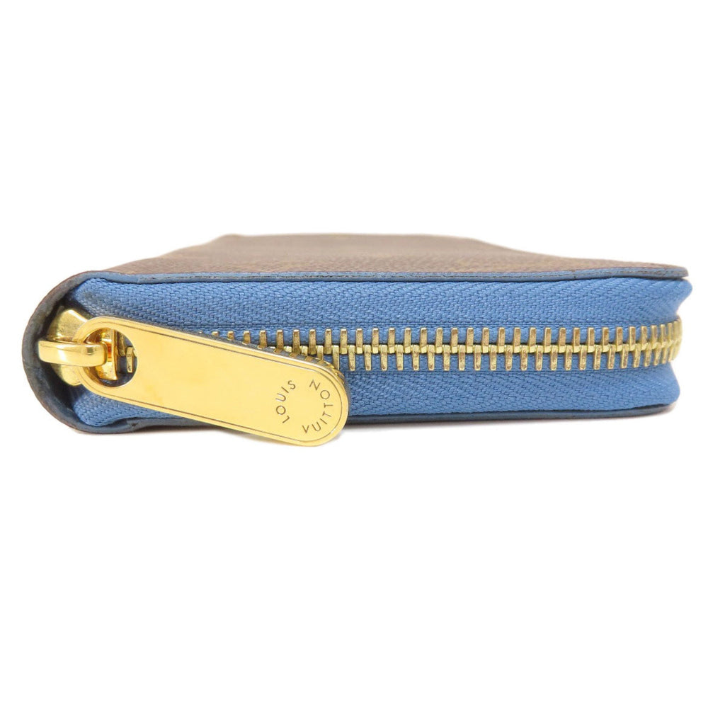 Louis Vuitton Blue Jean Brown Monogram Monogram Canvas Coin Purse/Coin Case