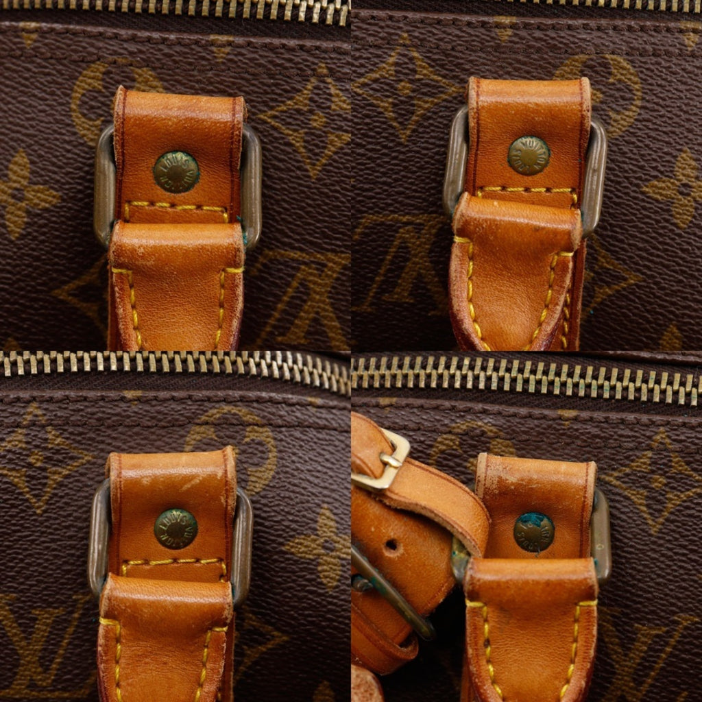 Louis Vuitton Brown Monogram Canvas Boston Bag