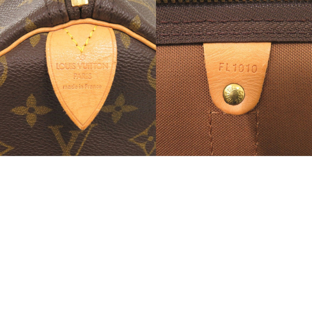 Louis Vuitton Brown Monogram Canvas Boston Bag