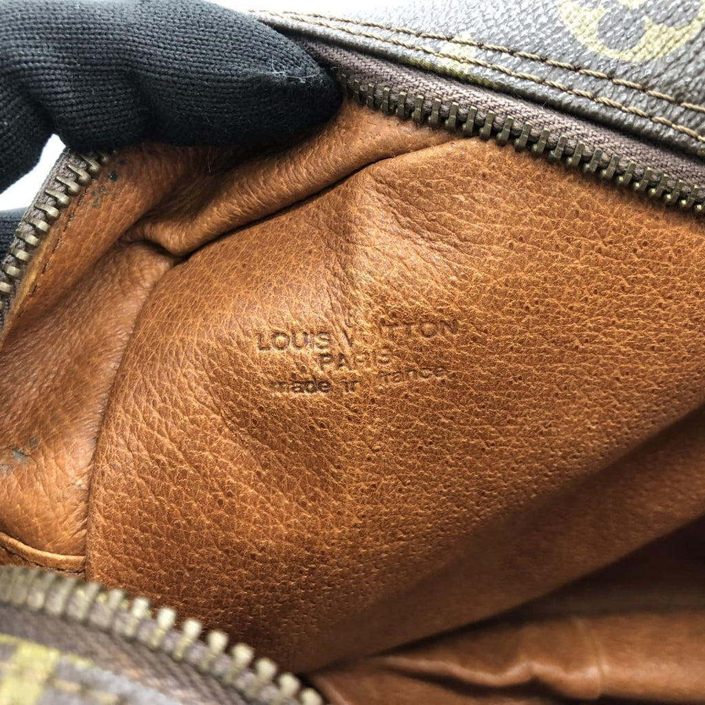 Louis Vuitton Brown Monogram Canvas Shoulder Bag