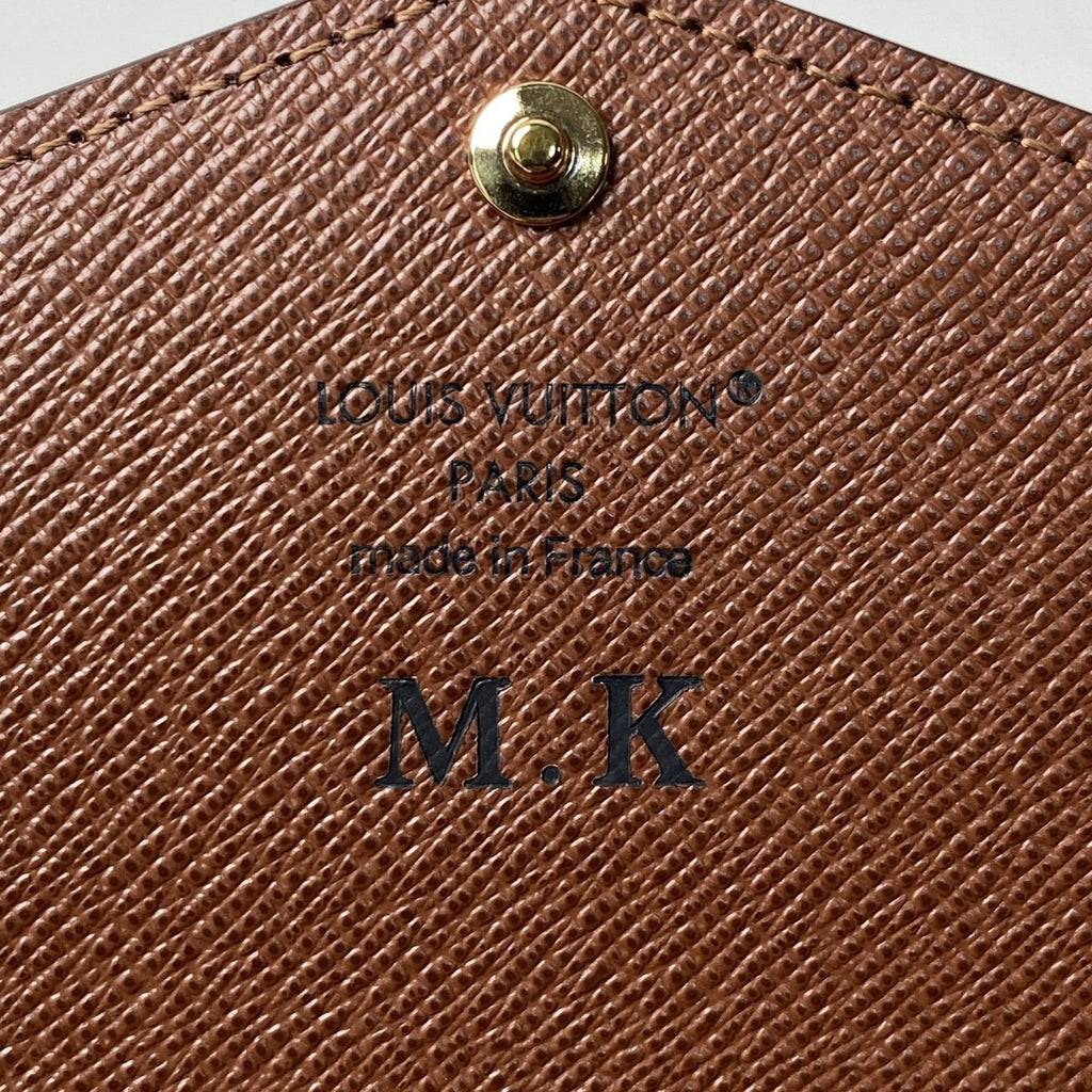 Louis Vuitton Monogram Brown Pvc Long Wallet