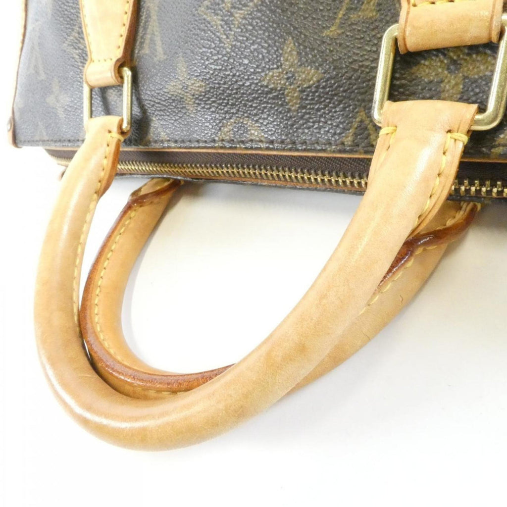 Louis Vuitton Brown Coated Canvas Handbag