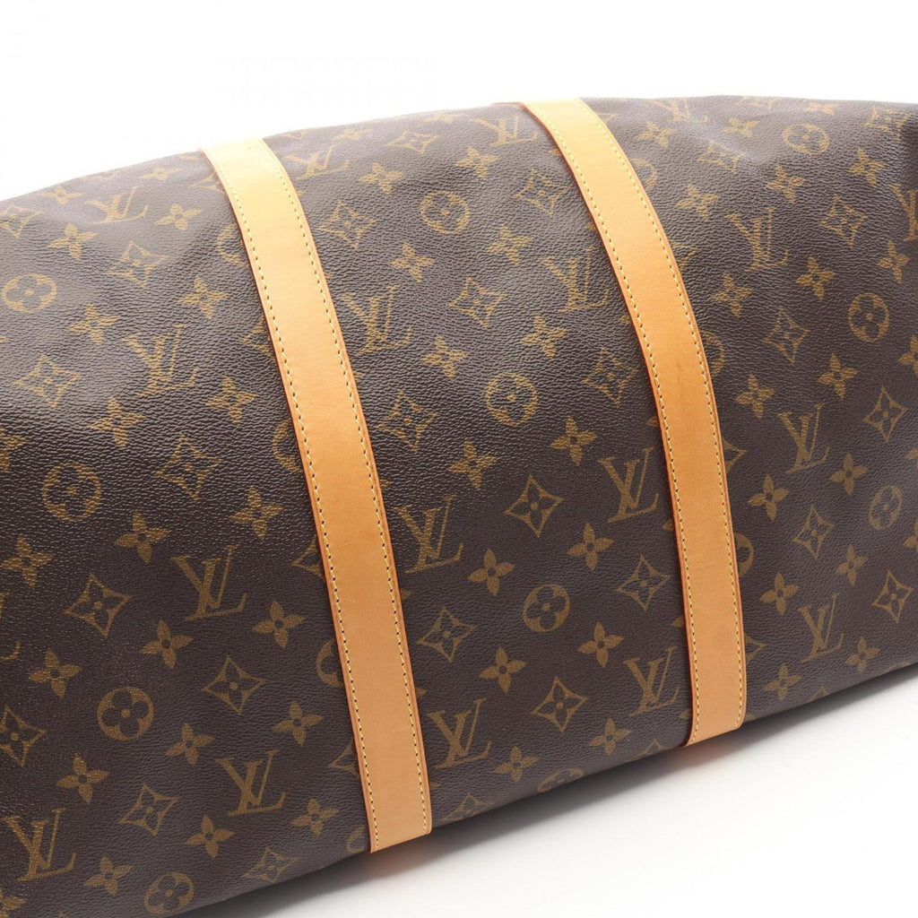 Louis Vuitton Brown Monogram Coated Canvas Boston Bag