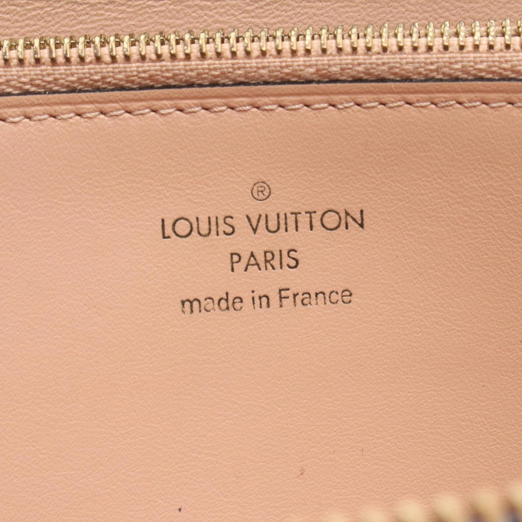 Louis Vuitton Navy Navy Blue Leather Long Wallet