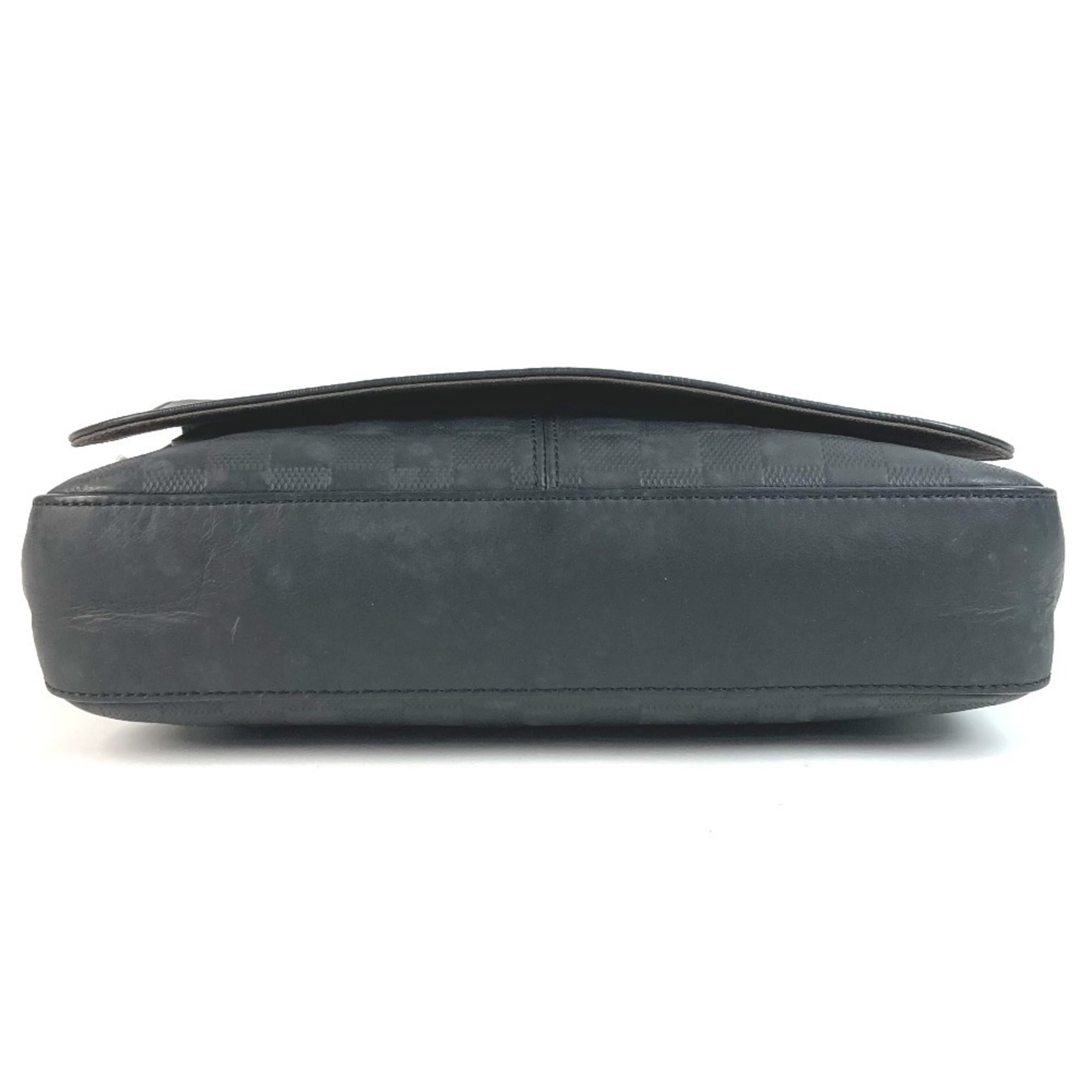 Louis Vuitton Black Onyx Damier Infini Messenger Bag Shoulder Bag