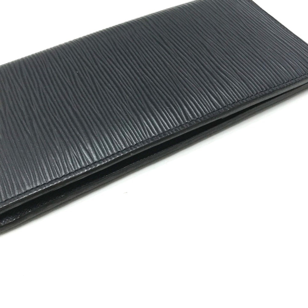 Louis Vuitton Navy Epi Leather Long Wallet