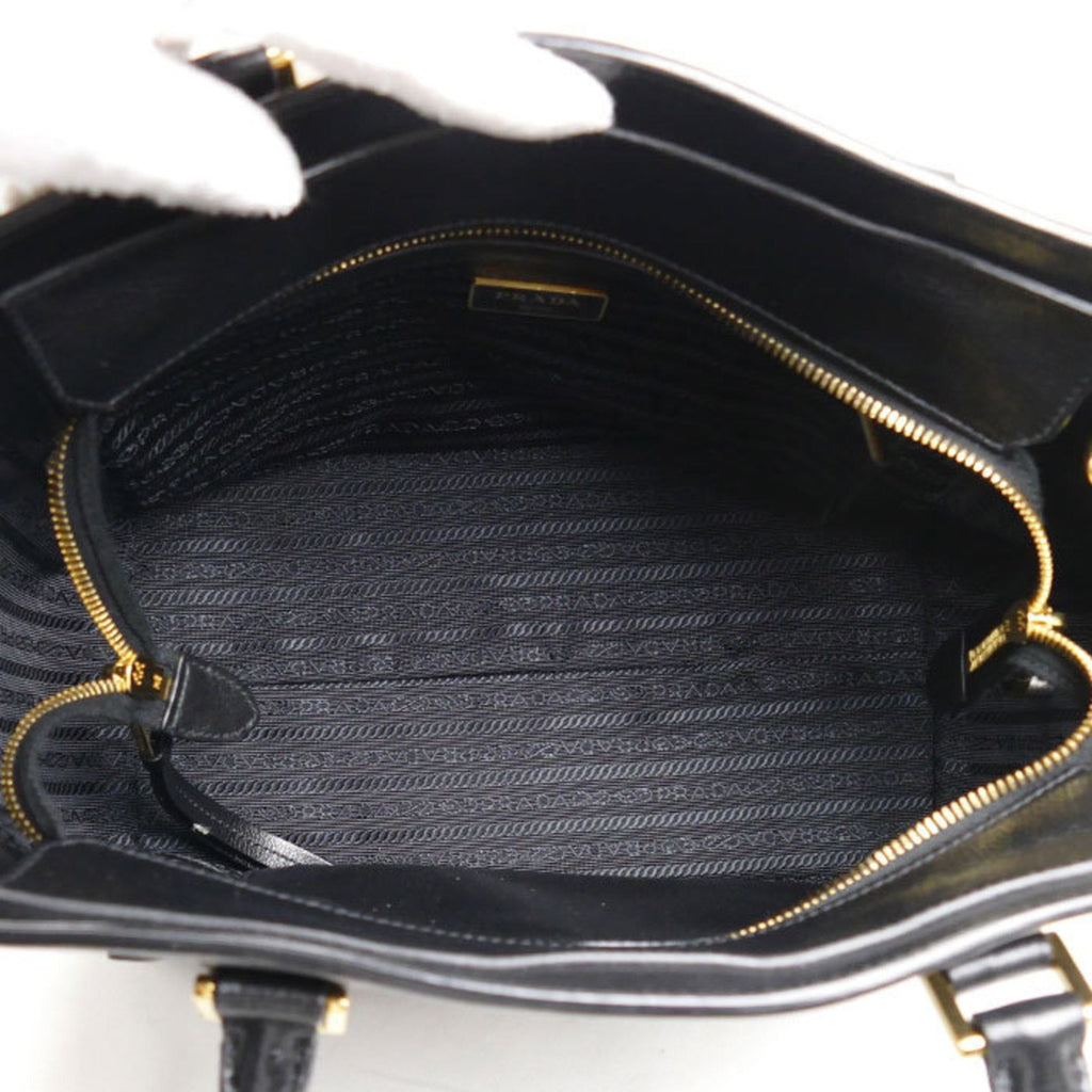 Prada Black Leather Shoulder Bag