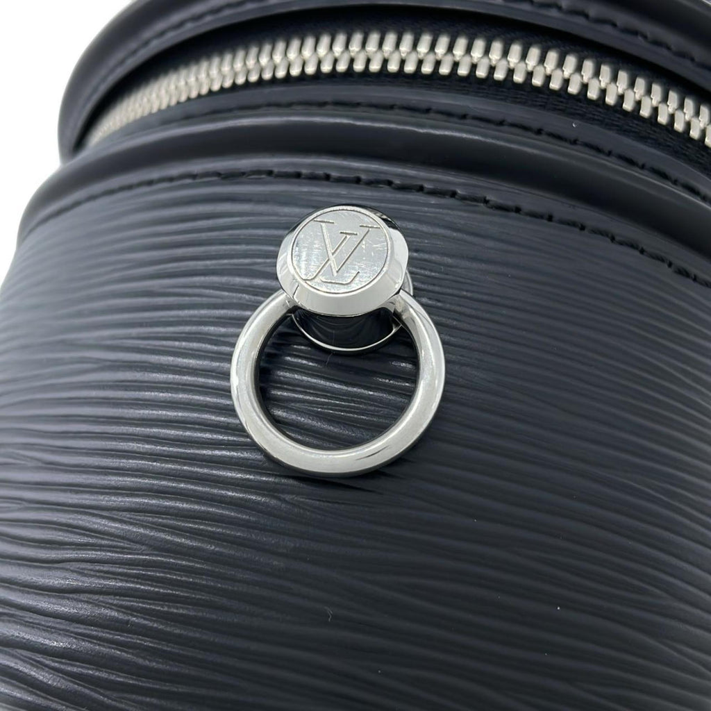 Louis Vuitton Black Leather Handbag