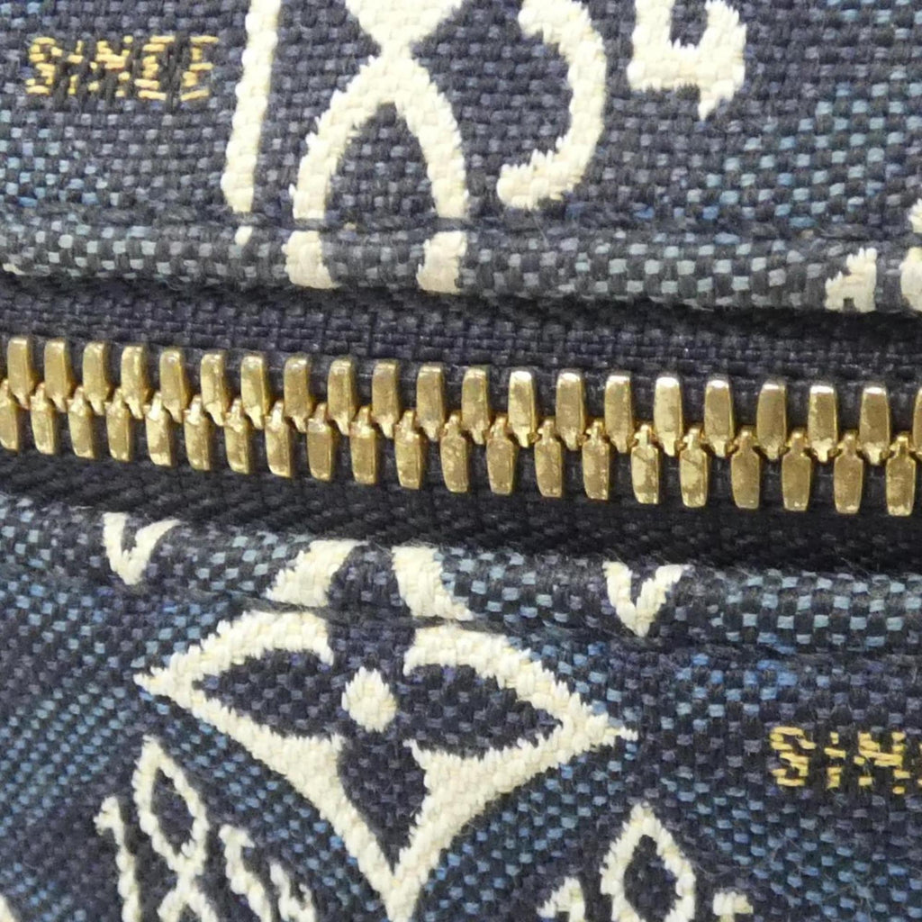 Louis Vuitton Blue Jacquard Handbag