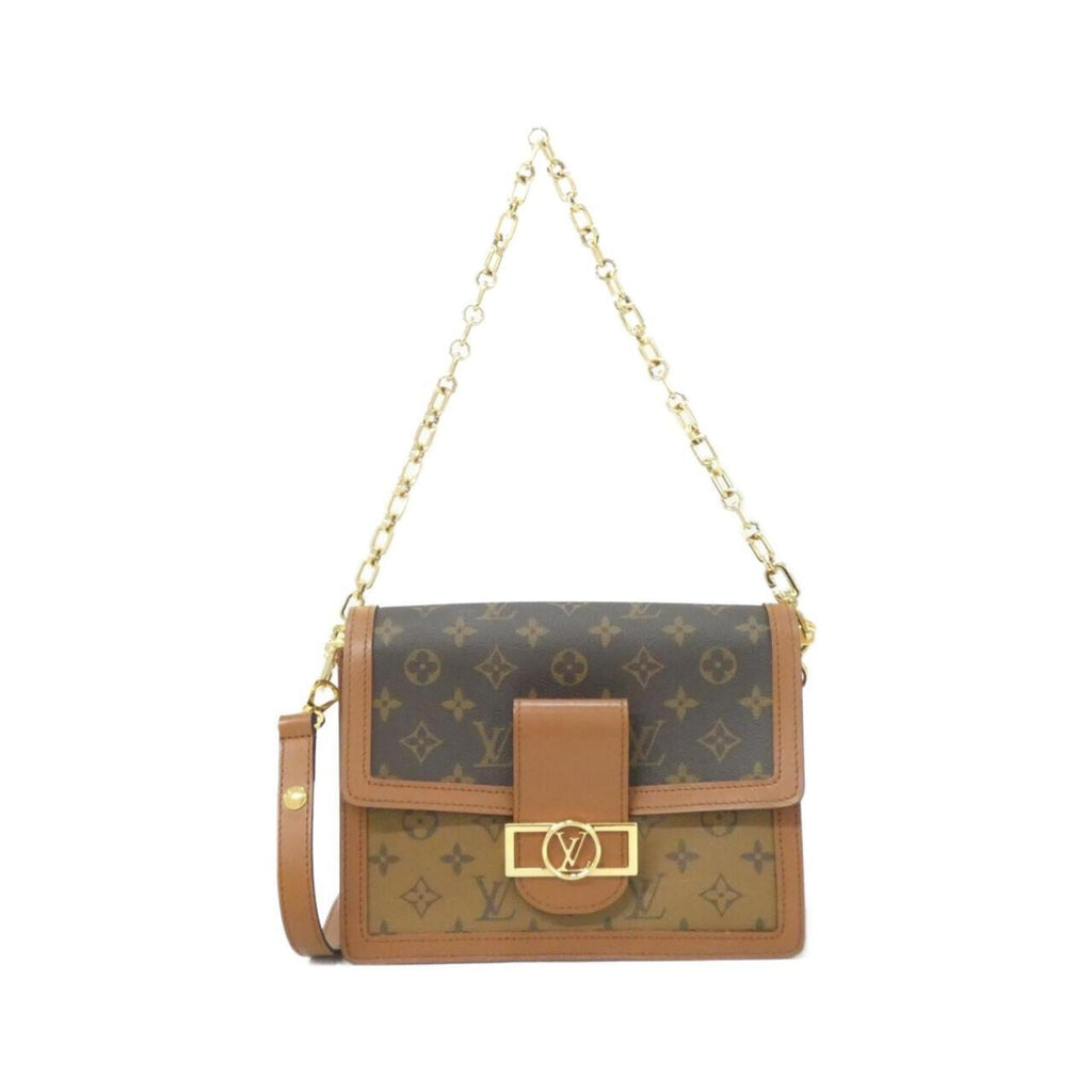 Louis Vuitton Marron Coated Canvas Shoulder Bag