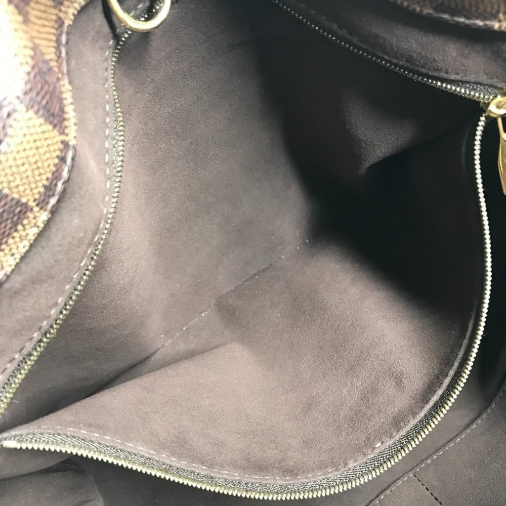 Louis Vuitton Damier Brown Ebene Damier Canvas Shoulder Bag Tote Bag