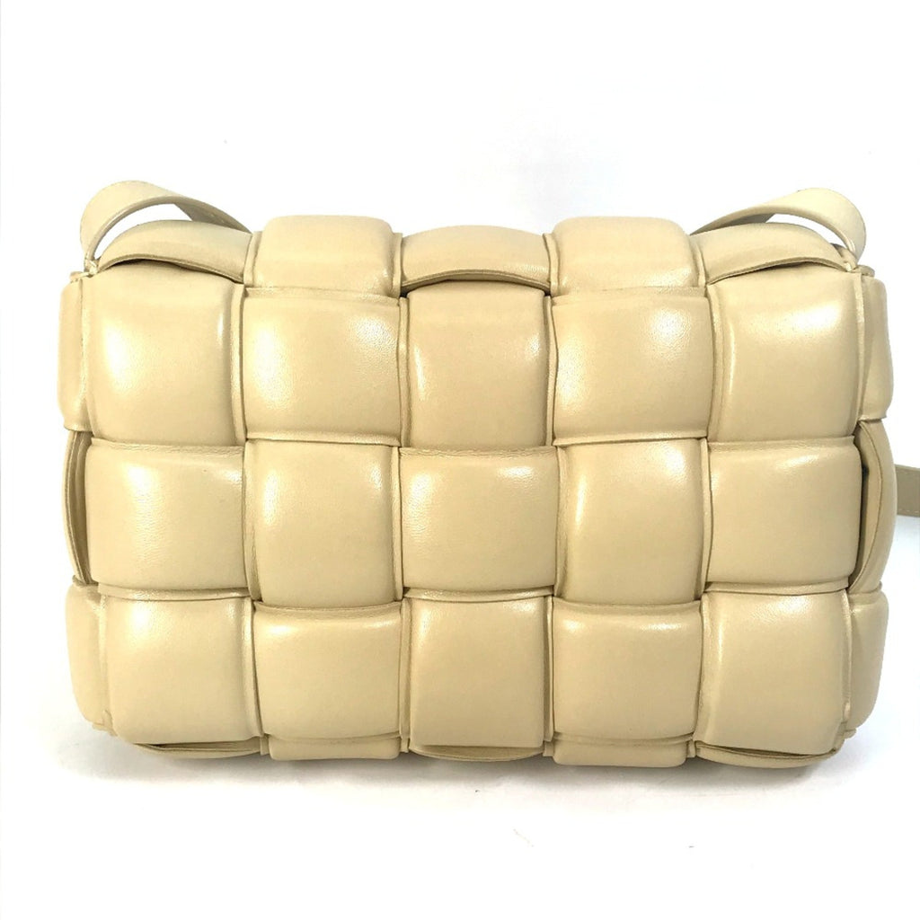 Bottega Veneta Beige Leather Shoulder Bag