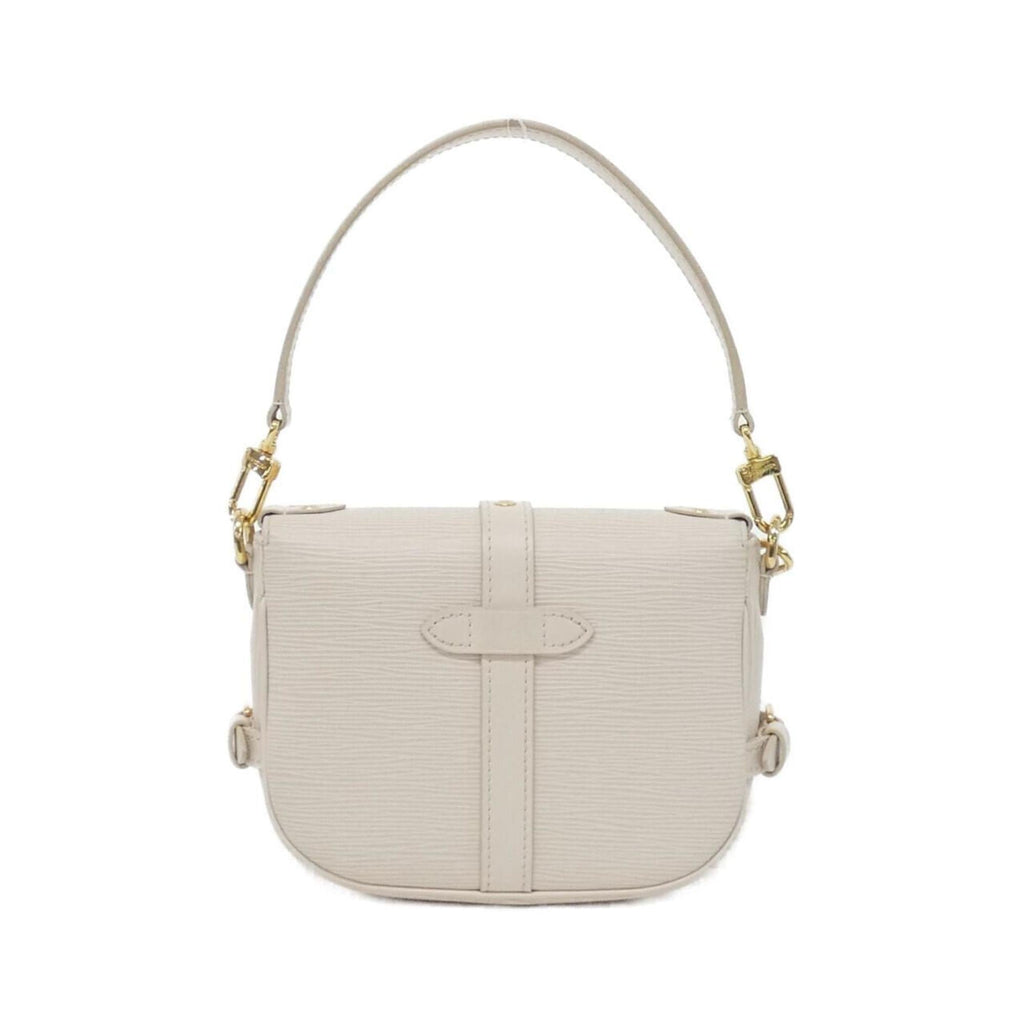 Louis Vuitton Beige Leather Shoulder Bag