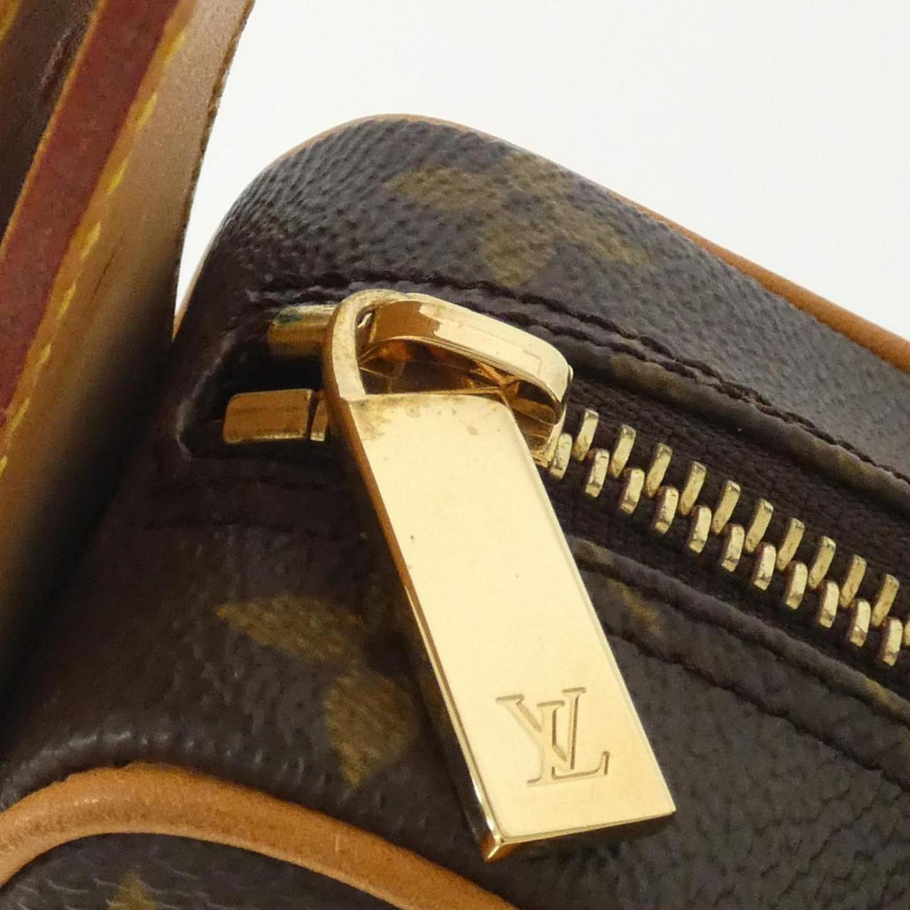 Louis Vuitton Marron Coated Canvas Shoulder Bag