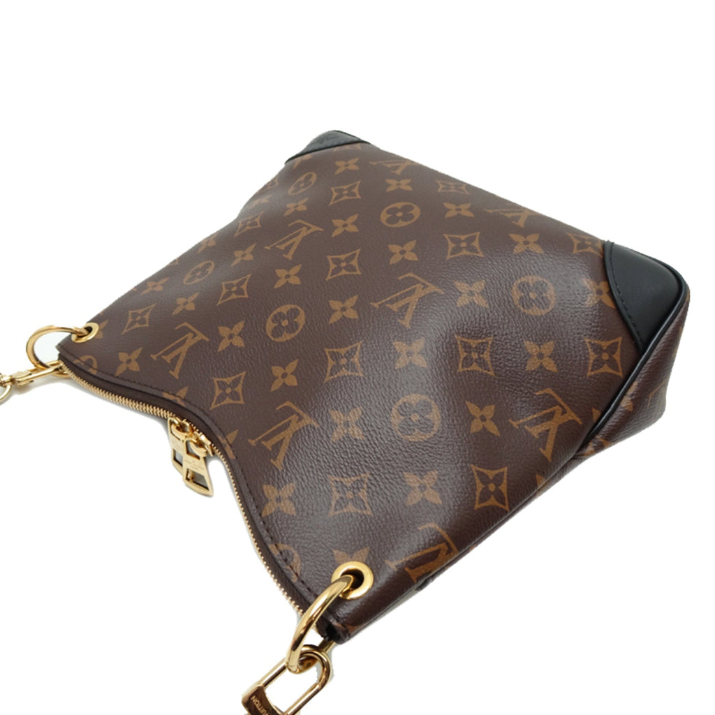 Louis Vuitton Black Brown Monogram Noir Monogram Shoulder Bag