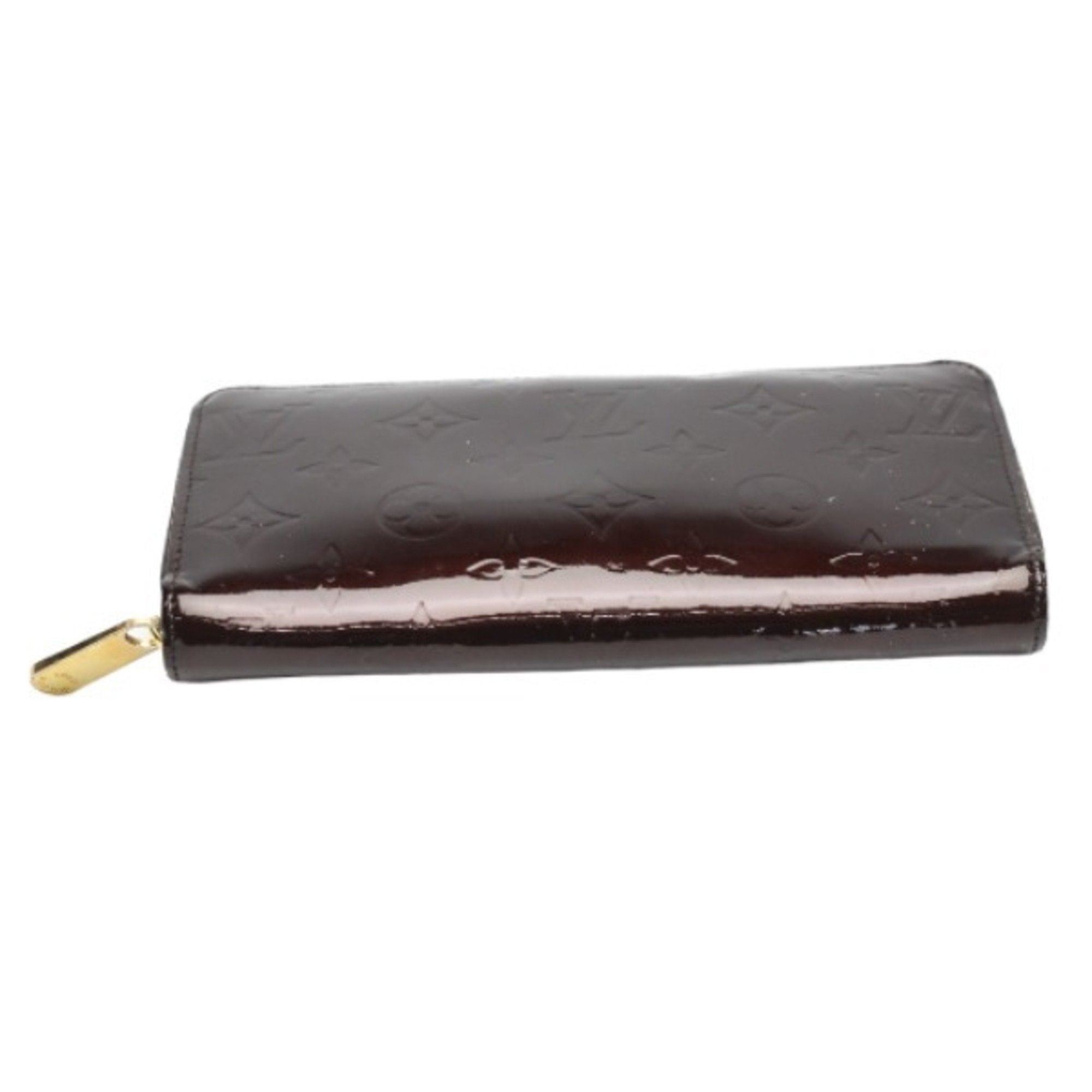 Louis Vuitton Amarante Monogram Vernis Long Wallet