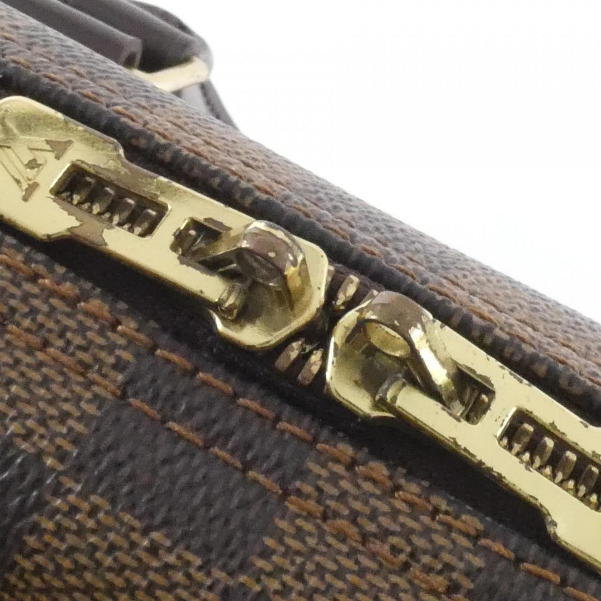 Louis Vuitton Ebene Coated Canvas Handbag
