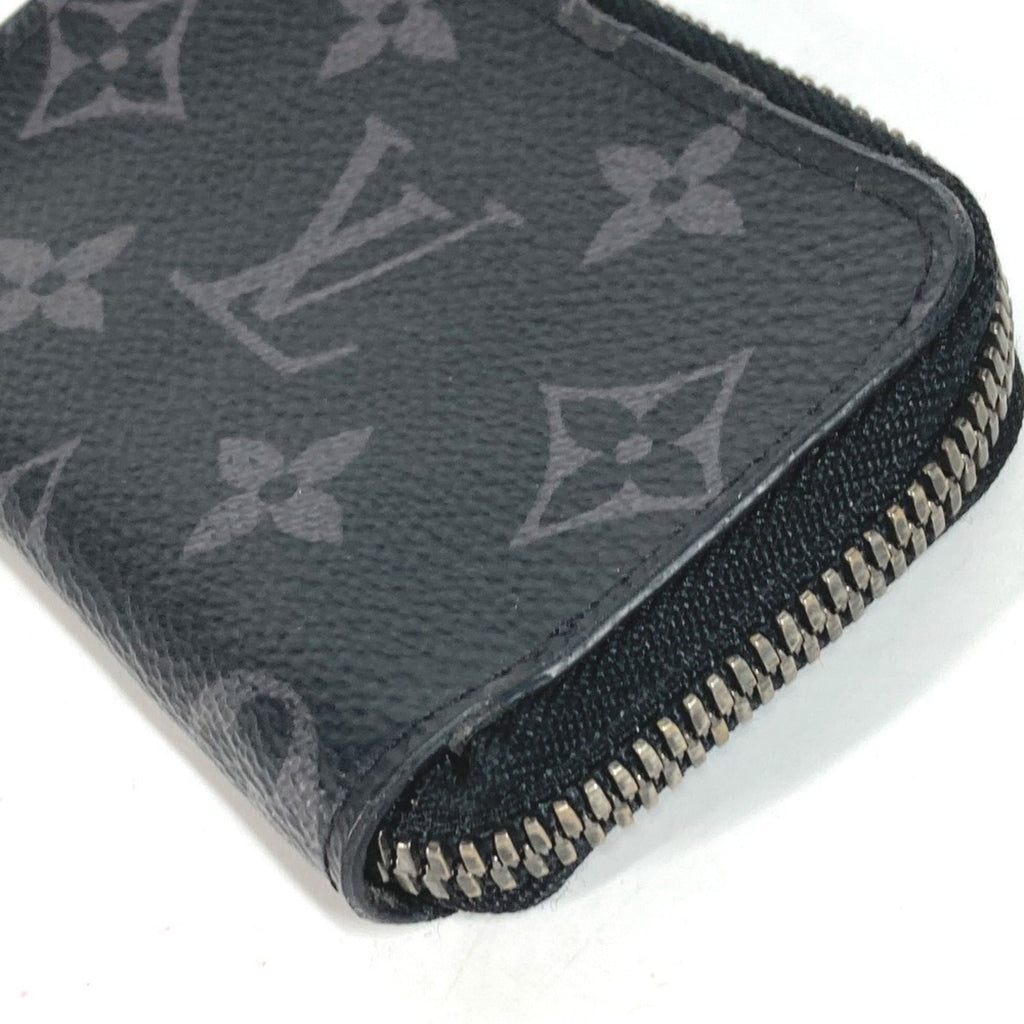 Louis Vuitton Black Monogram Eclipse Monogram Eclipse Coin Purse/Coin Case