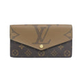 Louis Vuitton Brown Coated Canvas Long Wallet