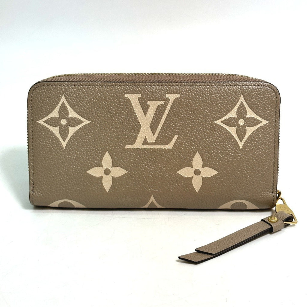 Louis Vuitton Monogram Empreinte Beige Tourterelle Monogram Empreinte Long Wallet