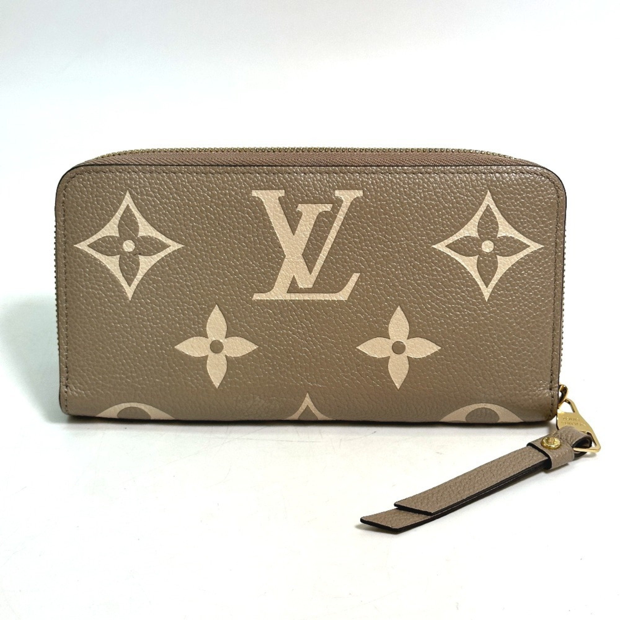 Louis Vuitton Monogram Empreinte Beige Tourterelle Monogram Empreinte Long Wallet