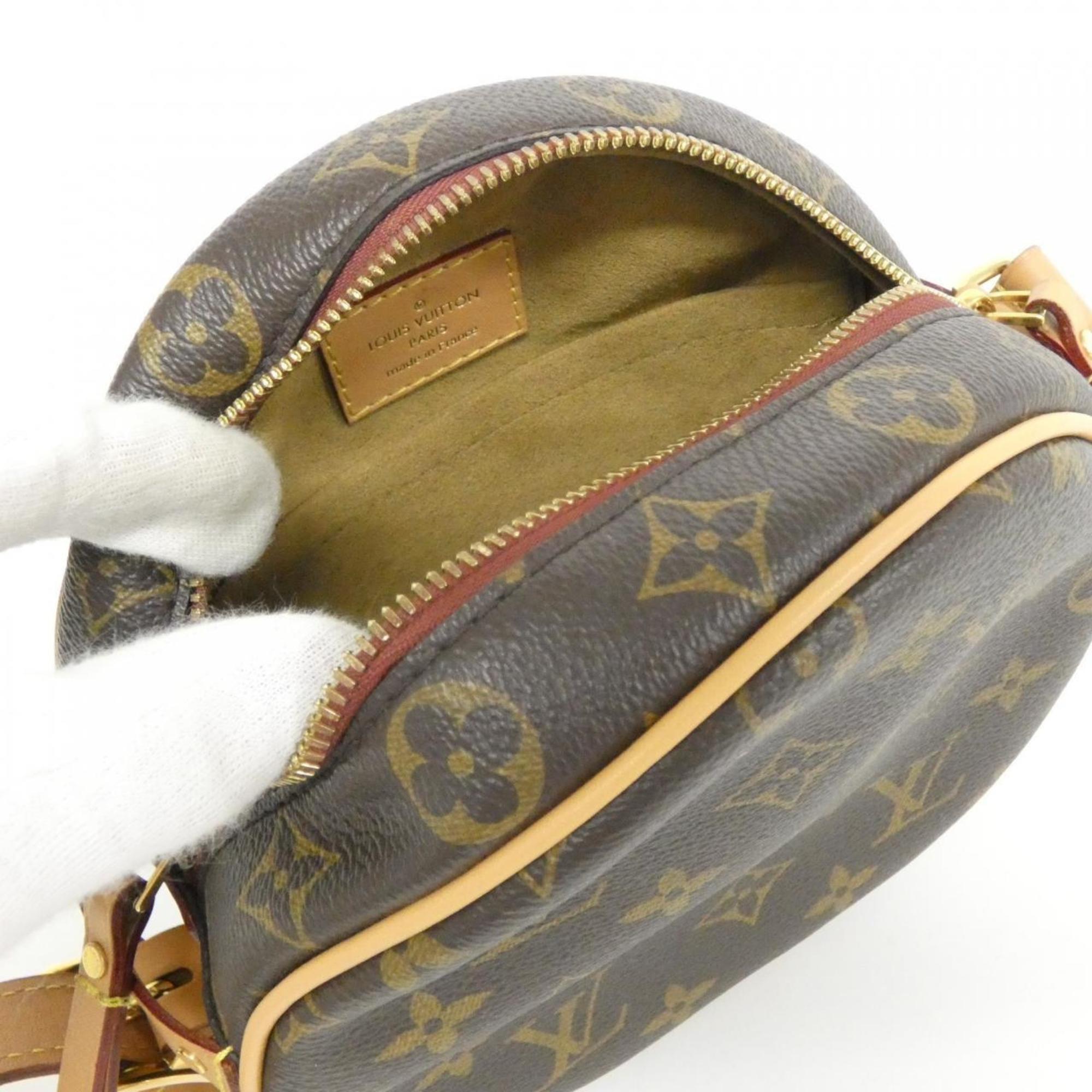 Louis Vuitton Marron Coated Canvas Shoulder Bag
