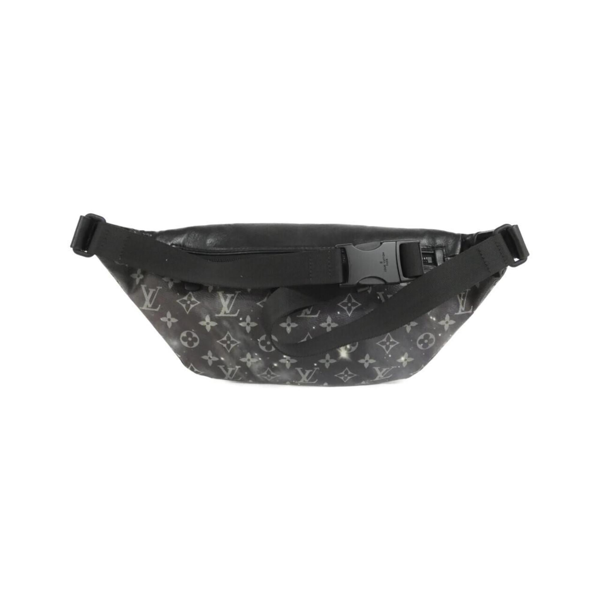 Louis Vuitton Black Coated Canvas Shoulder Bag