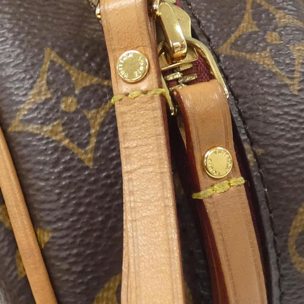 Louis Vuitton Marron Coated Canvas Shoulder Bag