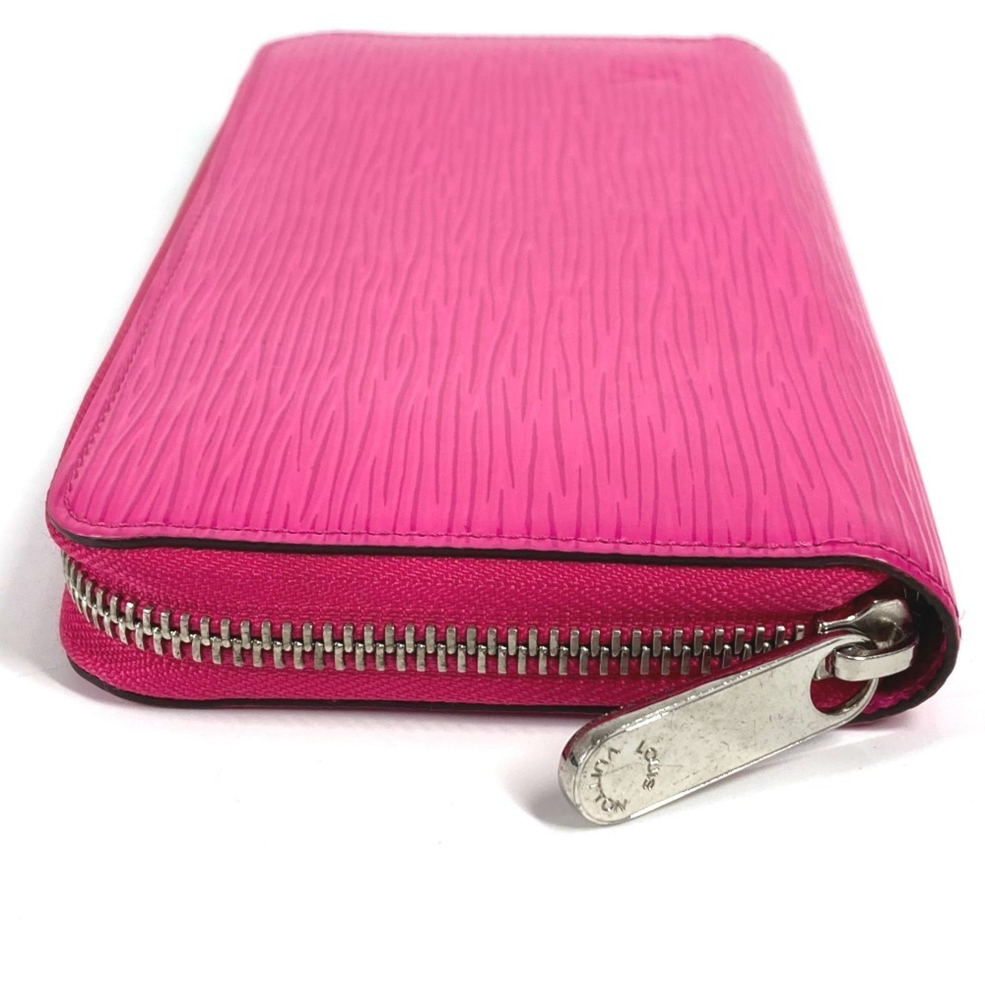 Louis Vuitton Pink Epi Leather Long Wallet