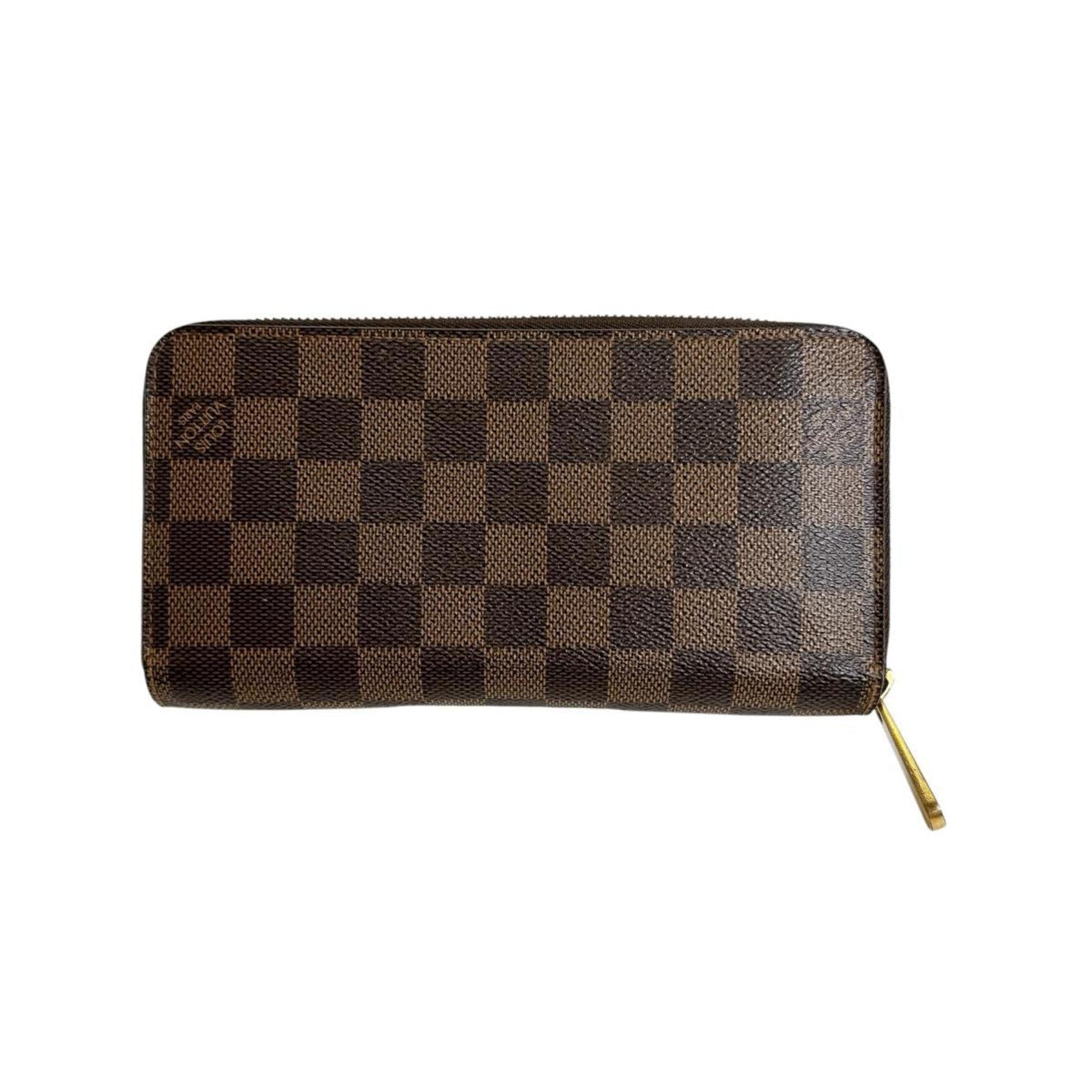 Louis Vuitton Brown Damier Canvas Damier Canvas Long Wallet
