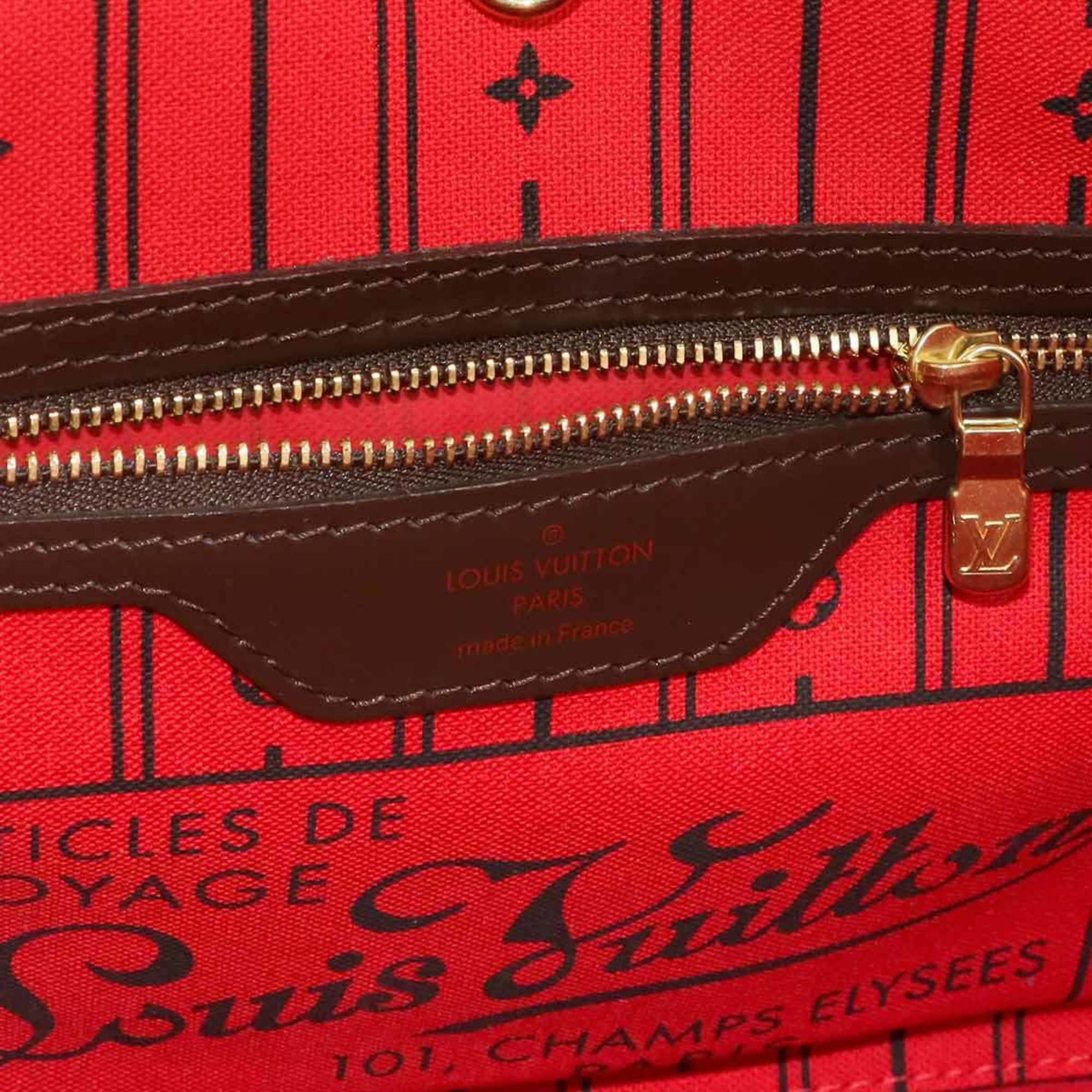 Louis Vuitton Ebene Damier Canvas Tote Bag
