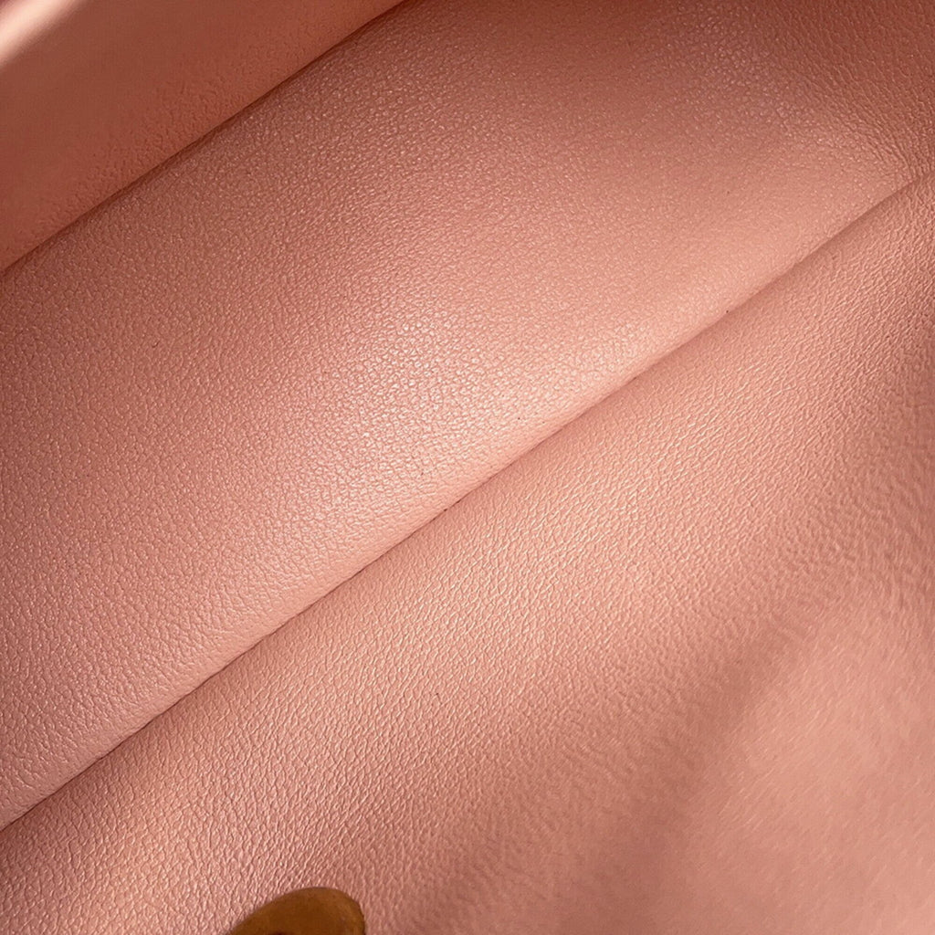 Chanel Light Pink Leather Handbag Shoulder Bag