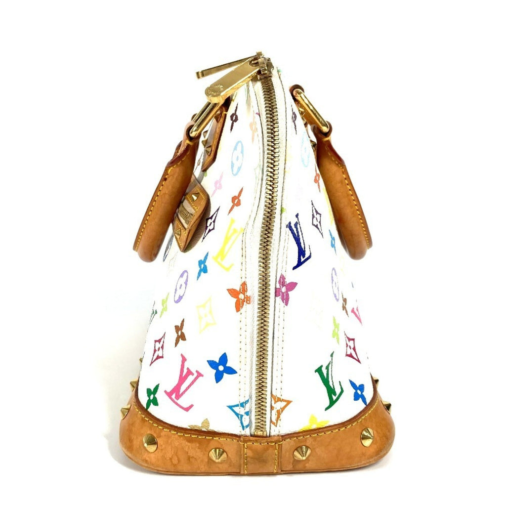 Louis Vuitton Monogram Multicolore Blanc White Monogram Multicolore Handbag Tote Bag