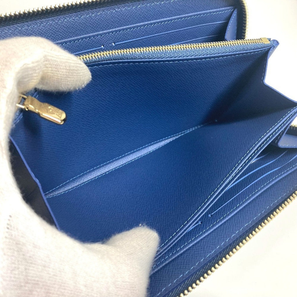 Louis Vuitton Monogram Denim Blue Long Wallet