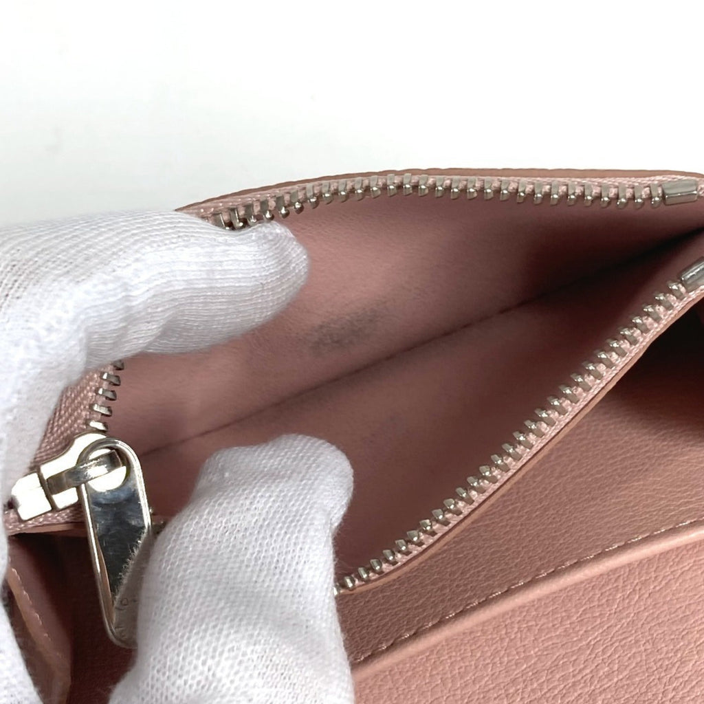 Louis Vuitton Magnolia Pink Mahina Leather Wallet