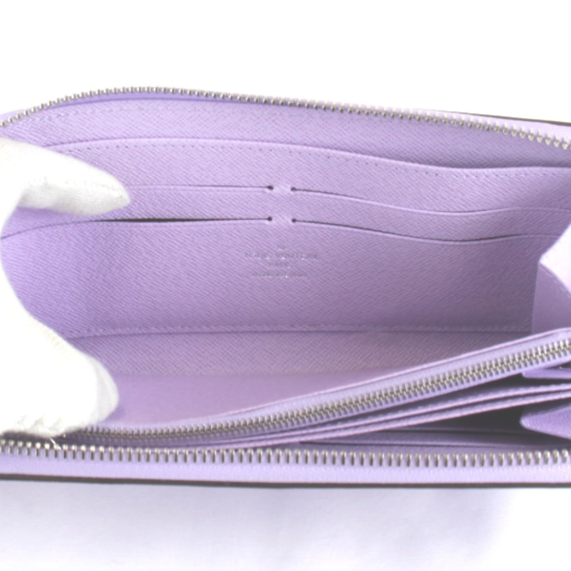 Louis Vuitton Purple Epi Leather Long Wallet