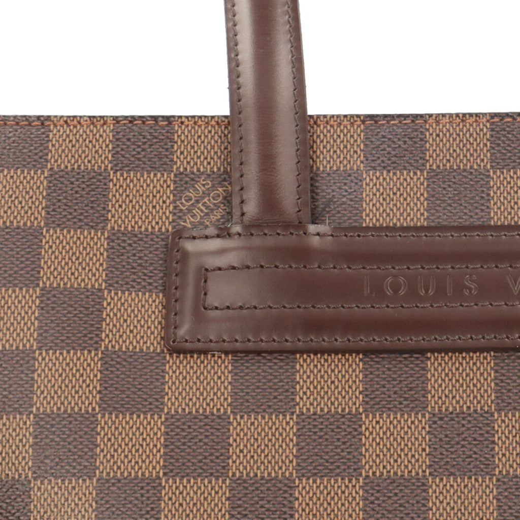 Louis Vuitton Damier Brown Damier Canvas Damier Canvas Tote Bag