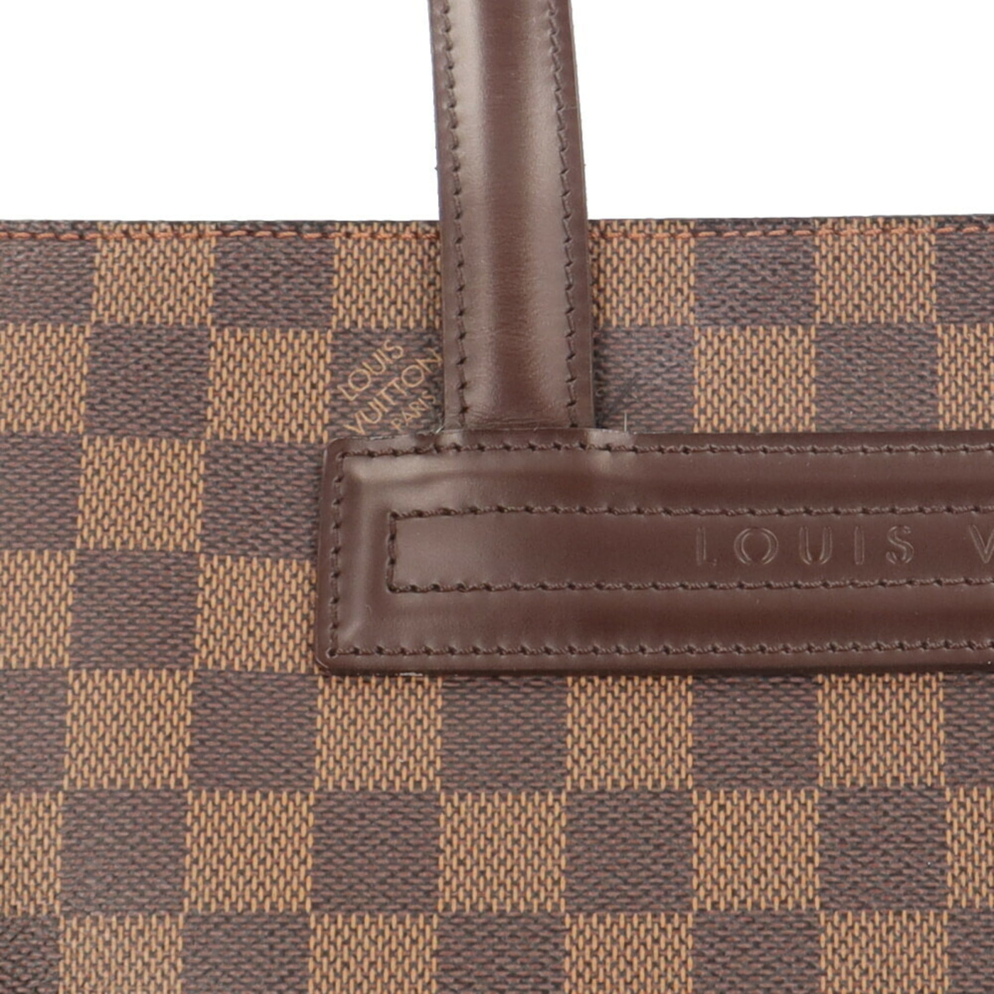 Louis Vuitton Damier Brown Damier Canvas Damier Canvas Tote Bag