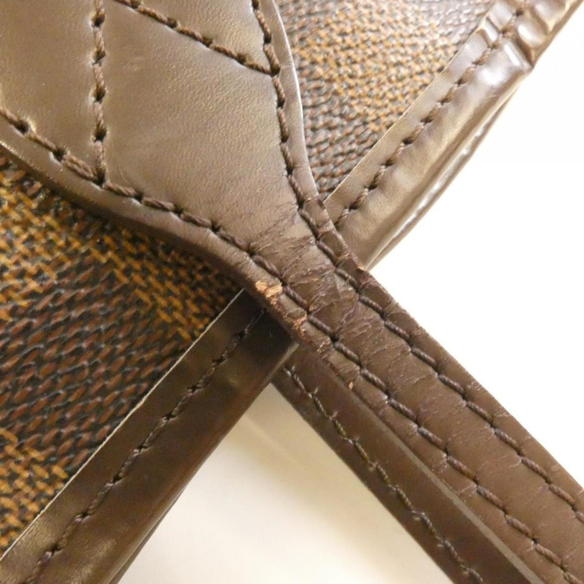 Louis Vuitton Ebene Coated Canvas Handbag