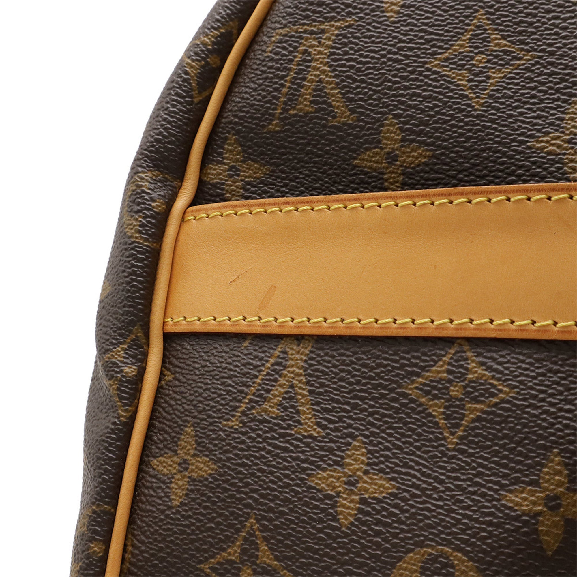 Louis Vuitton Brown Monogram Boston Bag Handbag