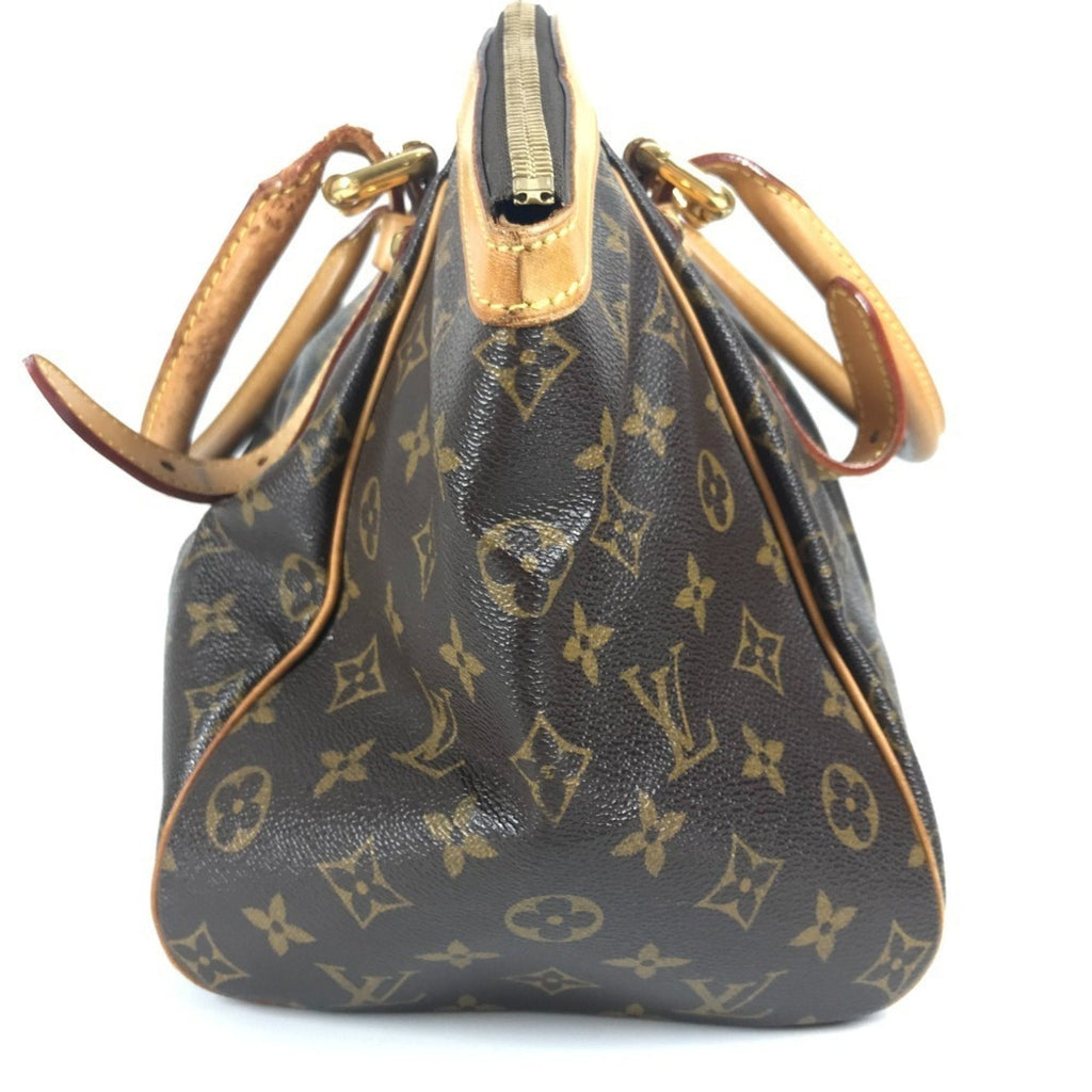 Louis Vuitton Brown Monogram Canvas Shoulder Bag Tote Bag