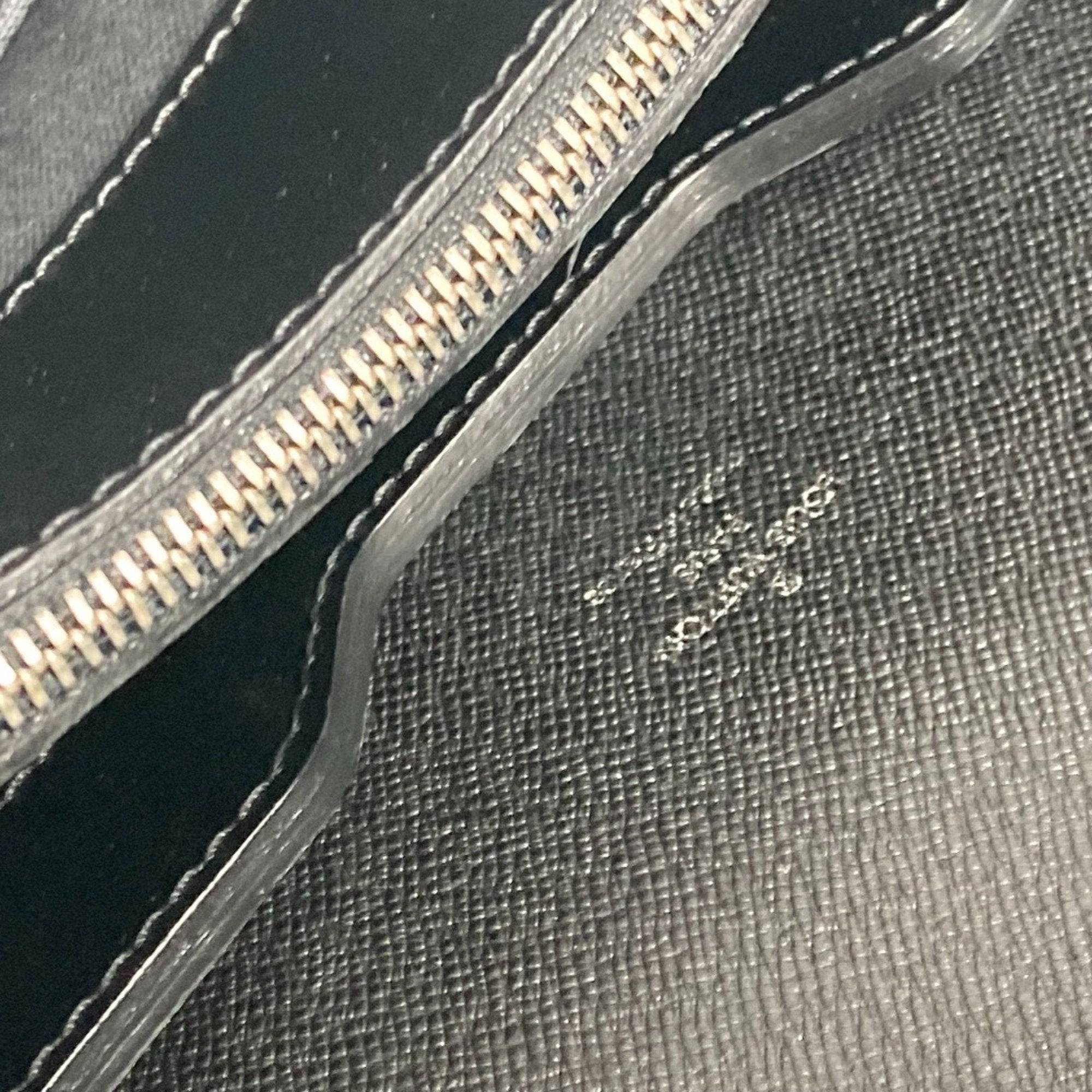 Louis Vuitton Black Noir Epi Leather Briefcase Handbag