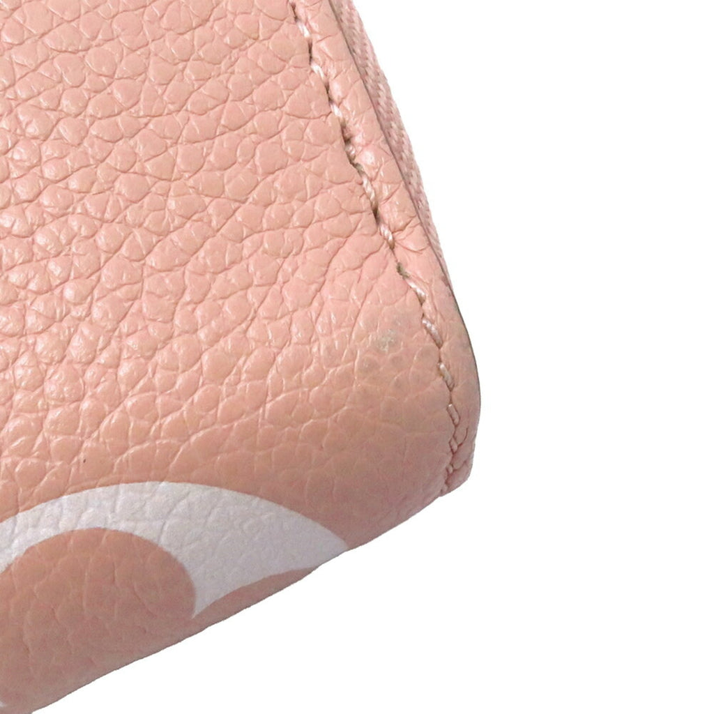 Louis Vuitton Monogram Empreinte Bicolor Cream Rose Monogram Empreinte Long Wallet